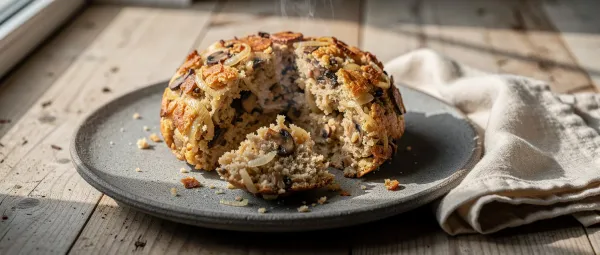 Pilz-Zwiebel-Matzekugel