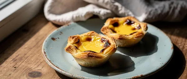 Portugiesische Eierpudding-Törtchen