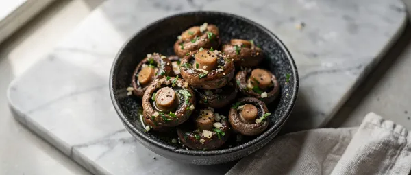 Einfach Marinierte Champignons