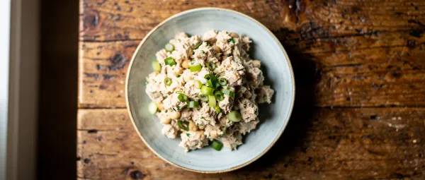 Kichererbsen-Aufstrich nach Thunfisch-Art