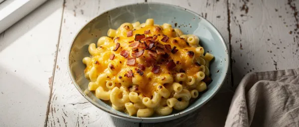 Cremige Speck-Mac-and-Cheese aus dem Schnellkochtopf