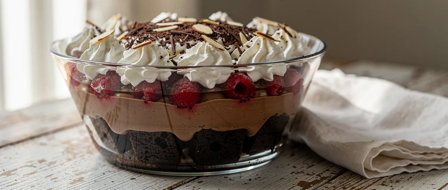 Schokoladen-Brownie-Trifle