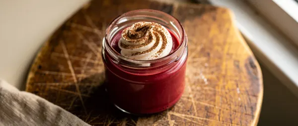 Rote Samt Pots de Crème