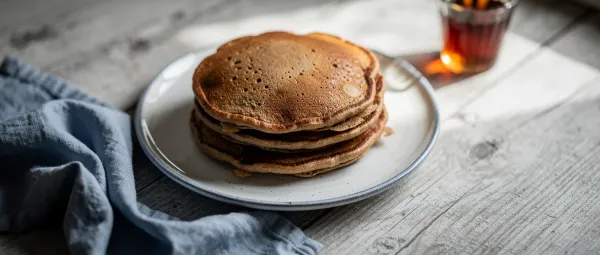 Gewürzte Vollkornpfannkuchen