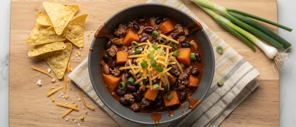 Chorizo-Süßkartoffel-Chili