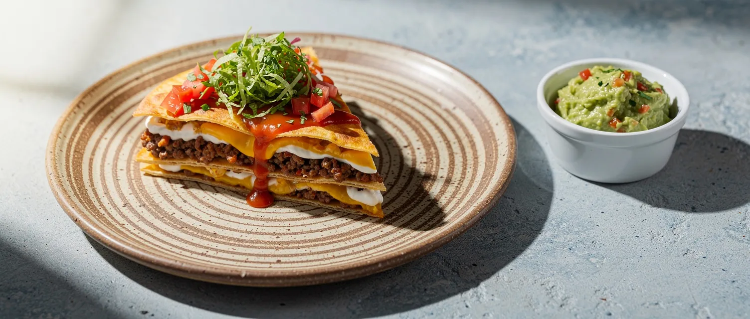 Knuspriger Crunchwrap Auflauf