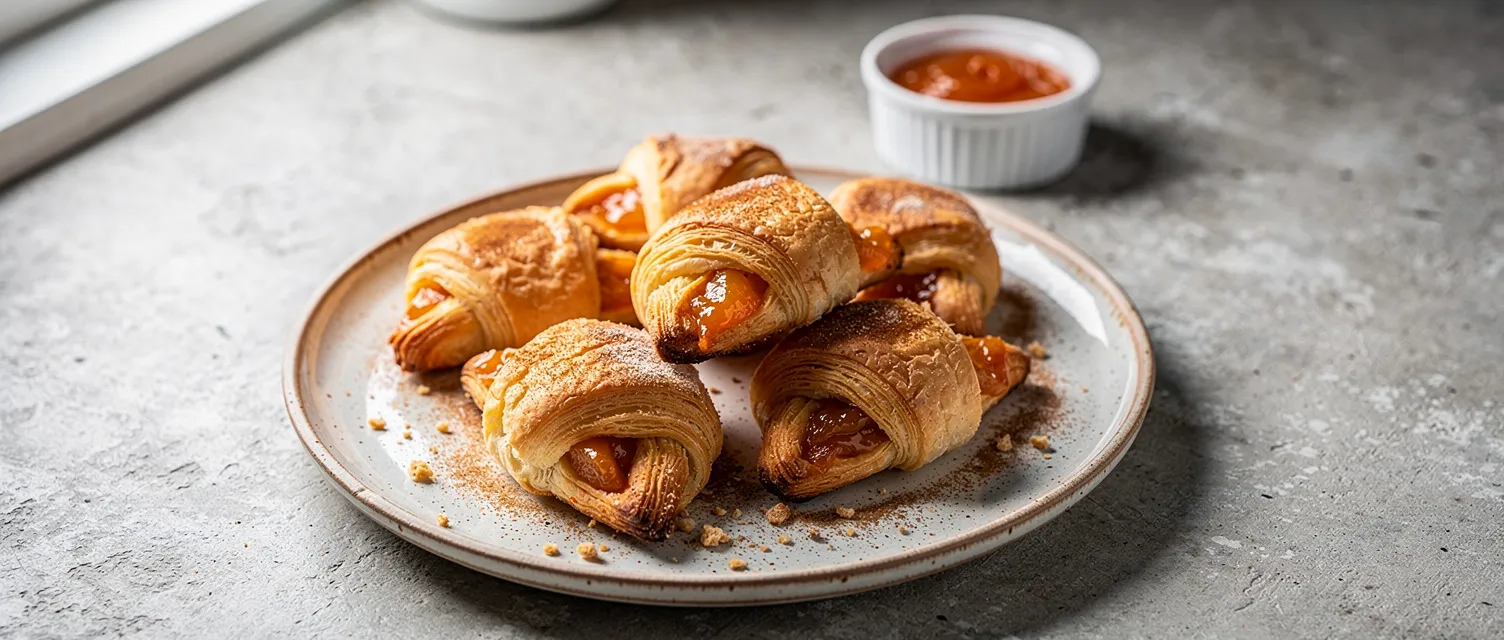 Aprikosen-Hörnchen III