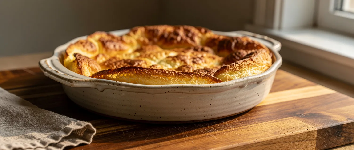 Goldbraune Ofenpfannkuchen
