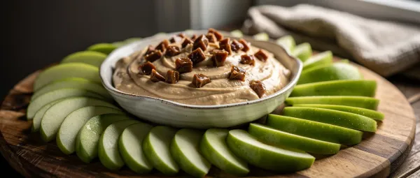 Apfel-Toffee-Dip