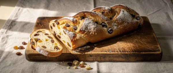 Traditioneller Stollen nach alter Art