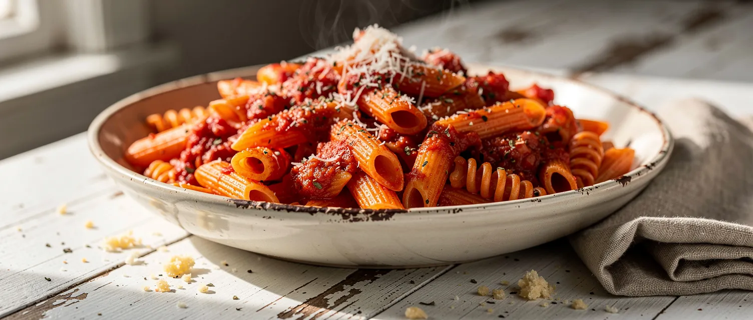 Einfache Marinara-Soße mit Käse