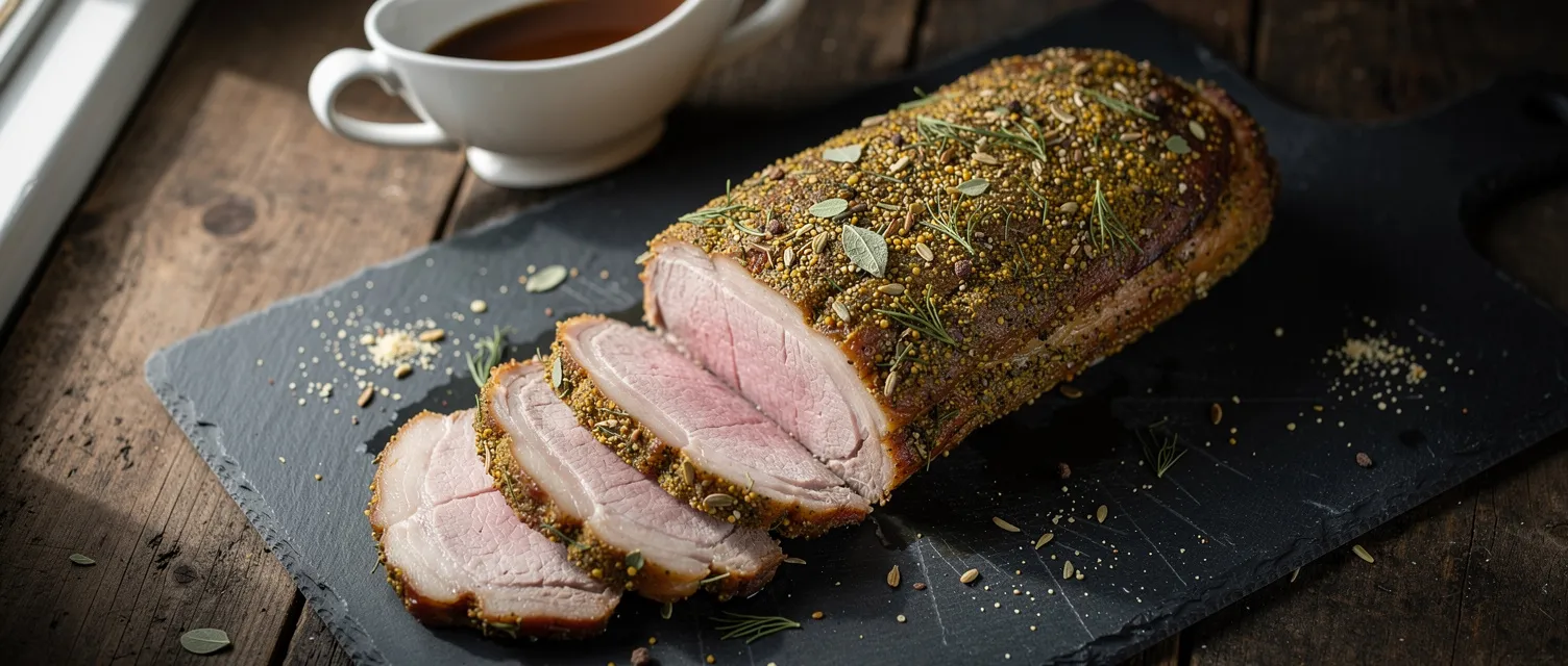 Schweinebraten nach italienischer Art