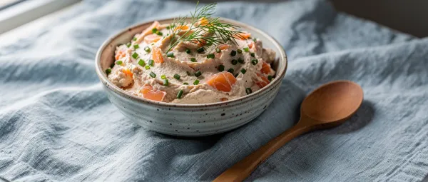 Lachs-Aufstrich zum Vorbereiten