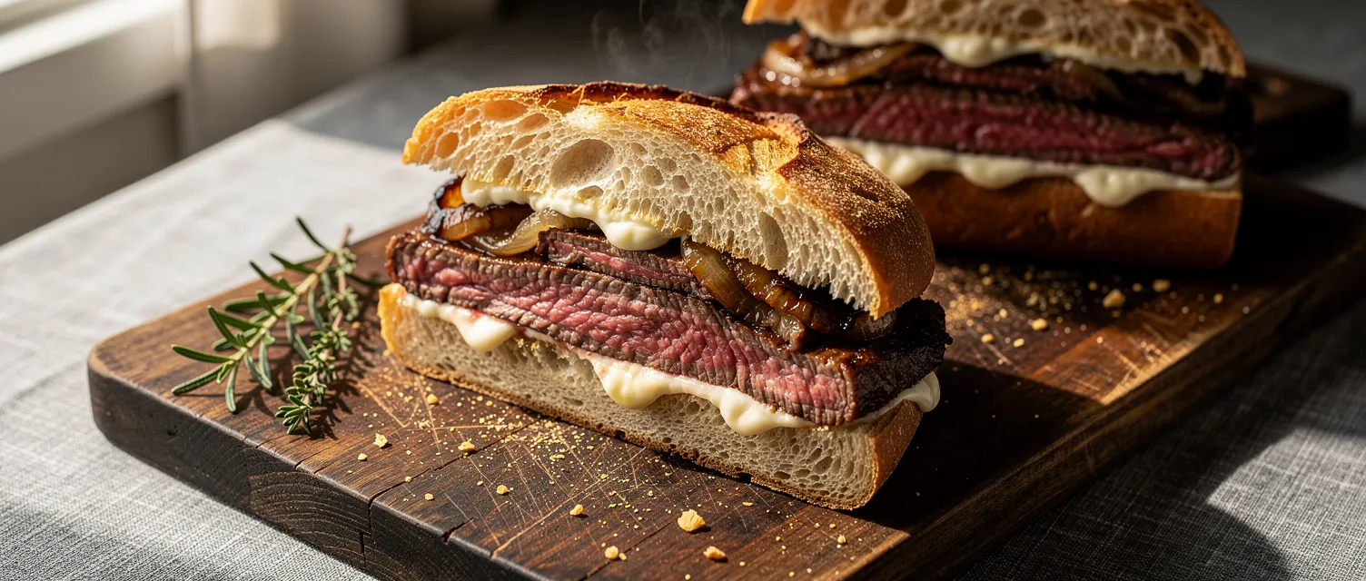 Ultimatives Steak-Sandwich