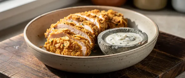 Parmesan-Ranch Hähnchenbrust