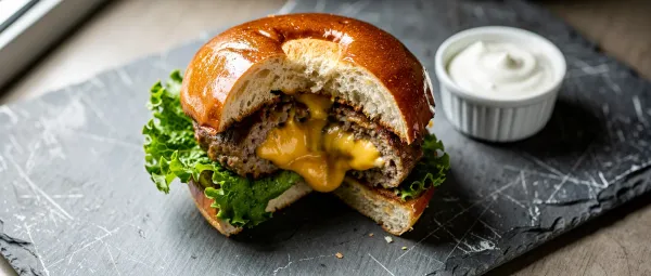 Saftige Lucy Burger