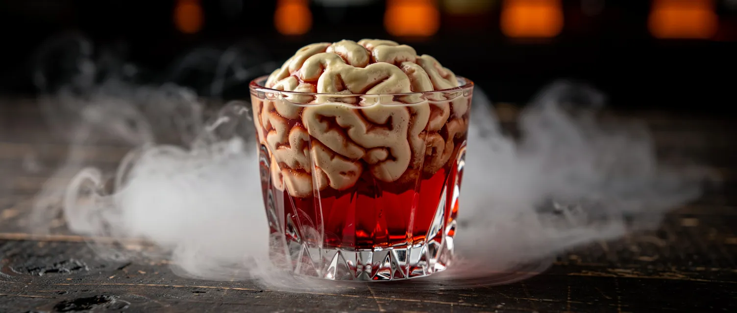 Hirnblutung Schuss (Halloween Alkoholgetränk)