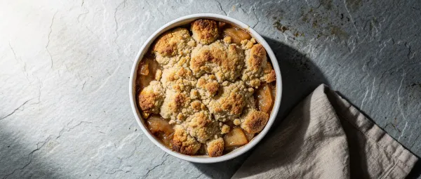 Einfacher Apfel-Cobbler