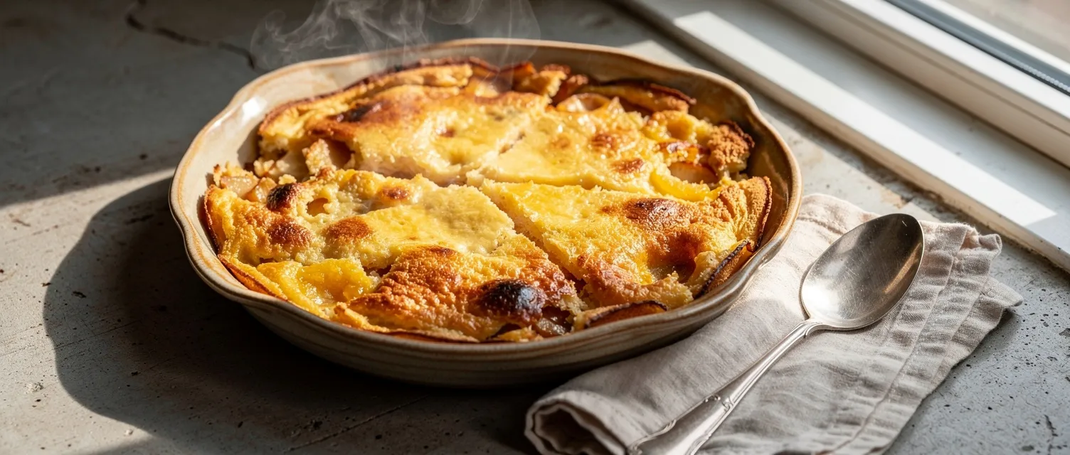 Apfel-Cheddar-Pfannenkuchen