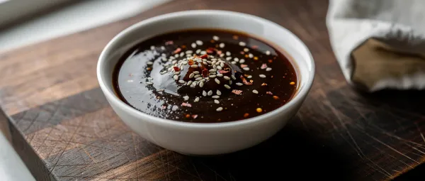 Würzige Asiatische Flügelsoße