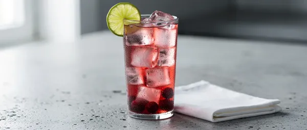 Preiselbeer-Wodka-Cocktail