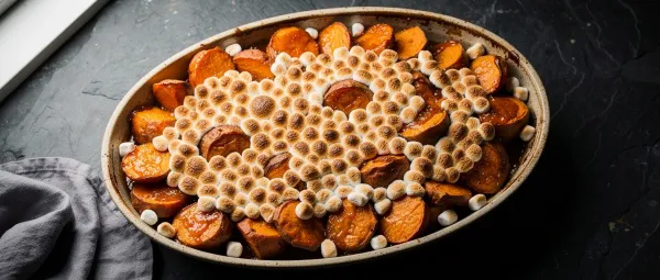 Uromas Kandierte Süßkartoffeln