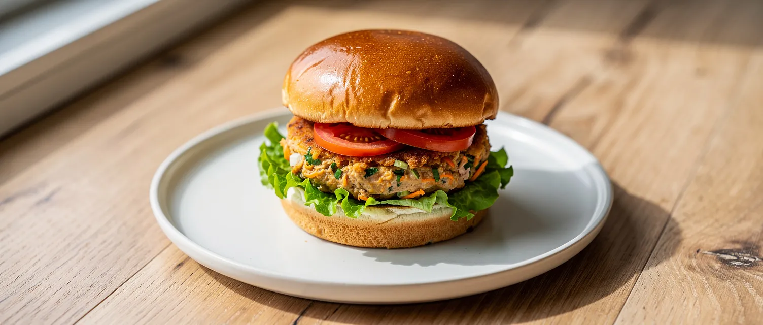 Thailändische Thunfisch-Burger