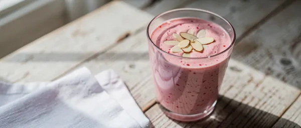 Gesunder Erdbeer-Smoothie