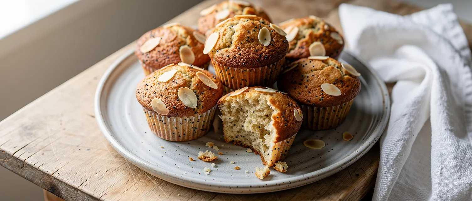 Mandel-Mohn-Muffins