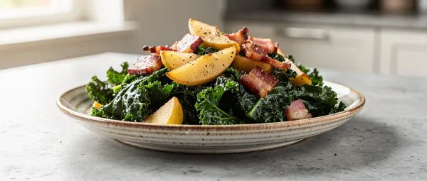 Welker Grünkohl mit Speck und Apfel