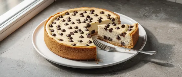 Schokoladenstückchen-Käsekuchen