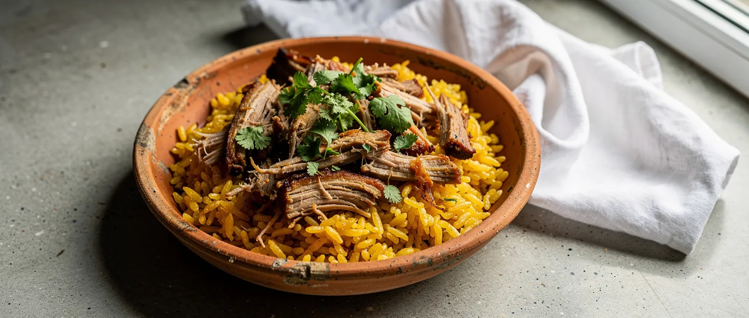 Geschmortes Schweinefleisch nach Mexikanischer Art