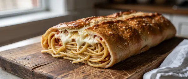 Spaghetti-Brot-Rolle