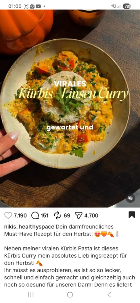 Kürbis Curry